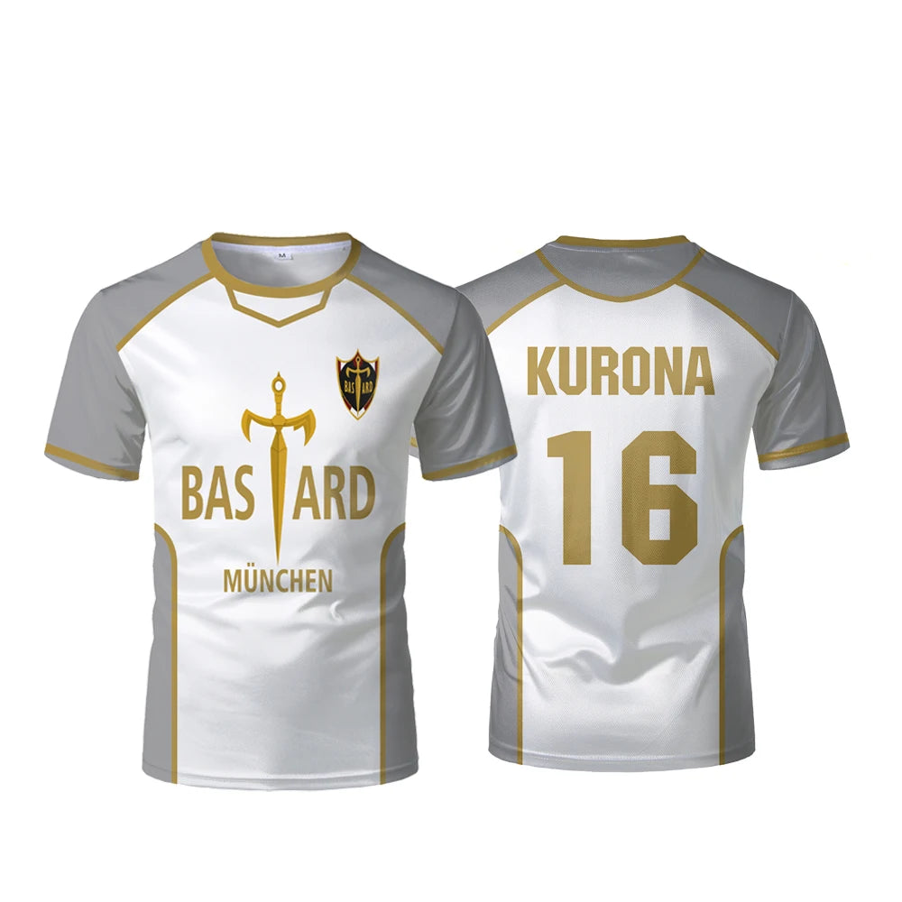 Blue Lock-Inspired Bastard München Jersey (White)