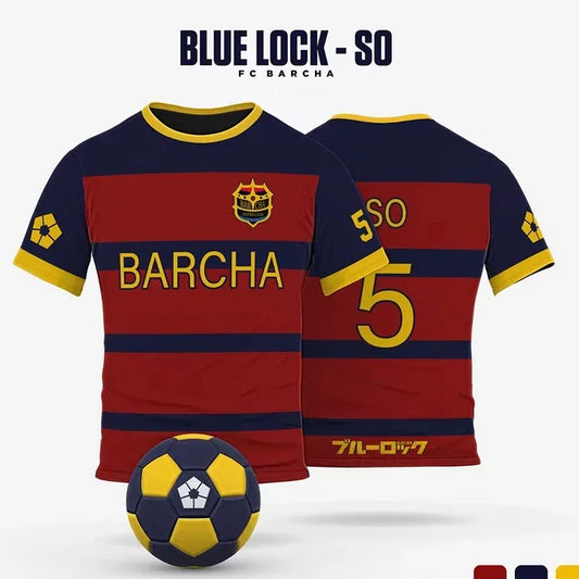 Blue Lock-Inspired FC Barcha Jersey