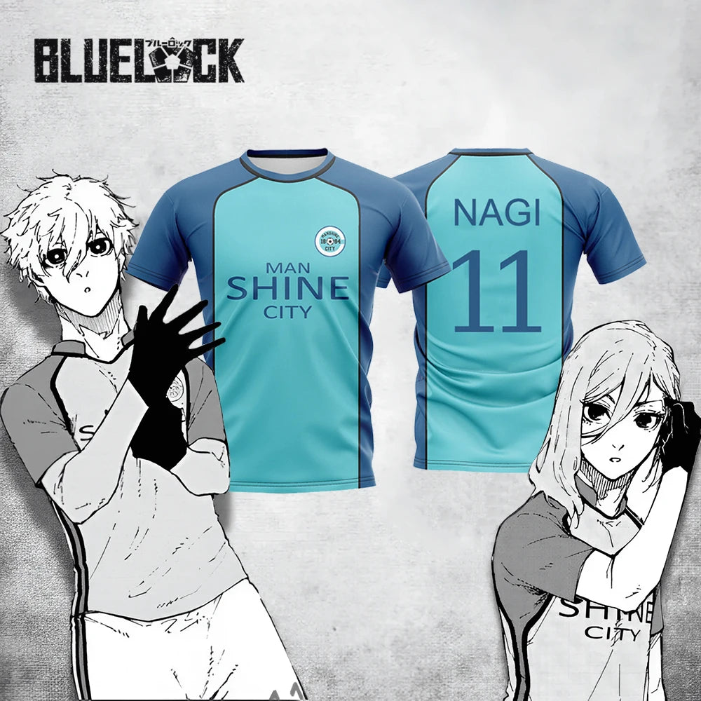 Blue Lock-Inspired Man Shine City Jersey