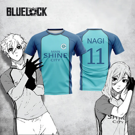 Blue Lock-Inspired Man Shine City Jersey