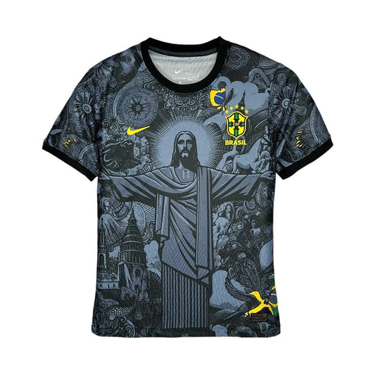 Brazil “Jesus Christ the Redeemer” 24/25 Special Edition Jersey – Official Brazil Kit