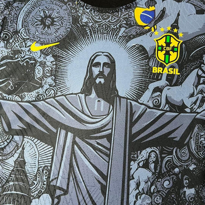 Brazil “Jesus Christ the Redeemer” 24/25 Special Edition Jersey – Official Brazil Kit