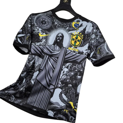 Brazil “Jesus Christ the Redeemer” 24/25 Special Edition Jersey – Official Brazil Kit