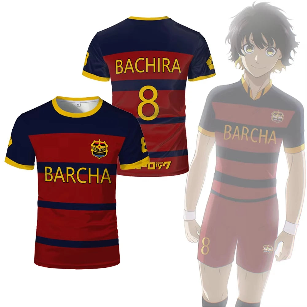Blue Lock-Inspired FC Barcha Jersey